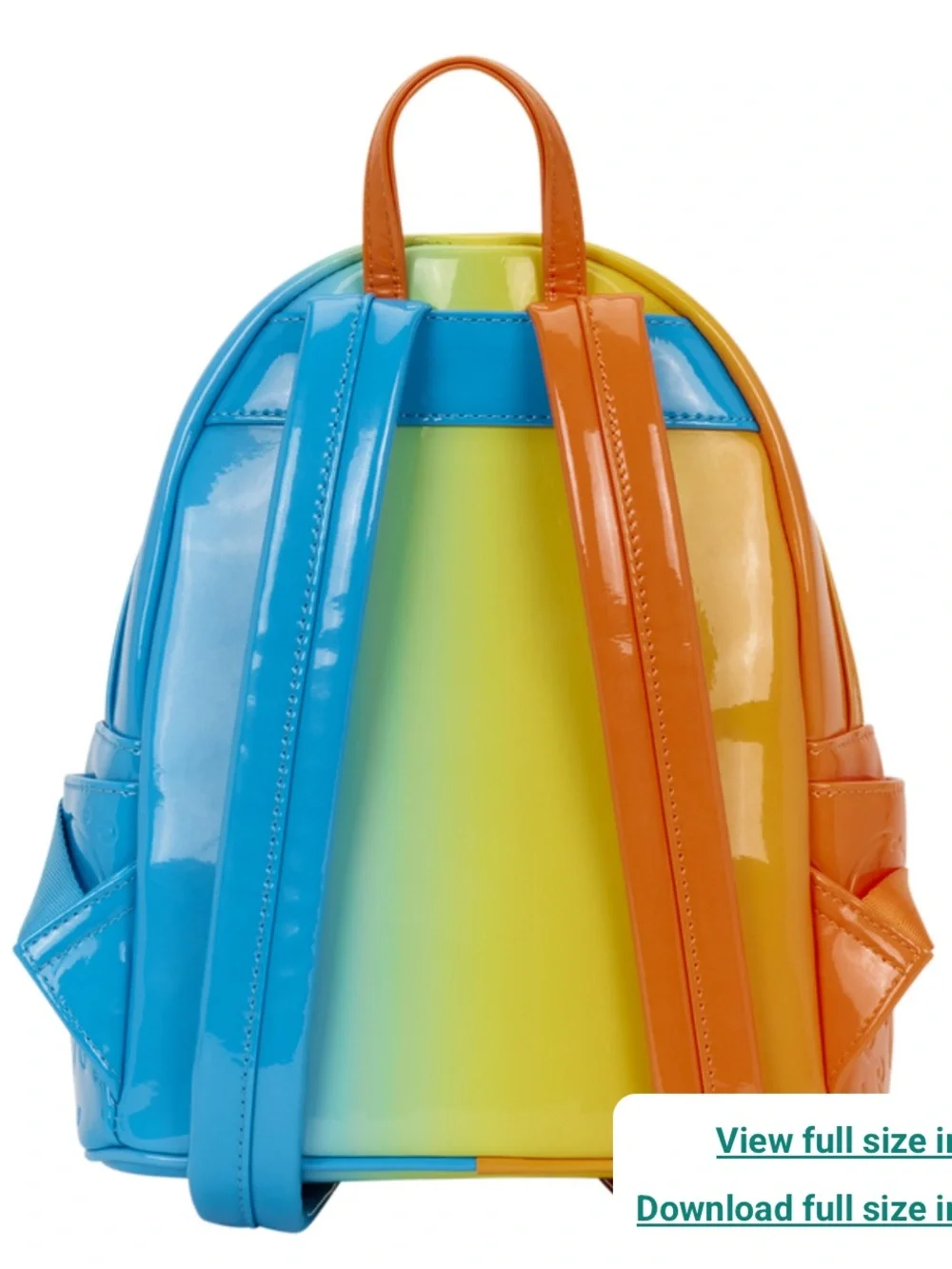 Loungefly Elemental Exclusive Wade & Ember Ombre Mini Backpack & Wallet